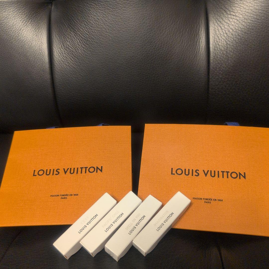 LOUIS VUITTON 香水 サンプル2ml 4個セット ショッパー2枚付き