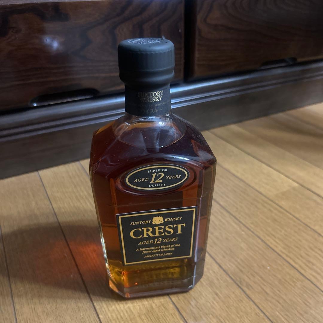 Suntory CREST 12年ウイスキー　ビンテージ