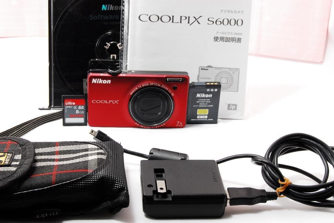 〓コンパクトデジカメ〓Nikon ニコン COOLPIX S6000