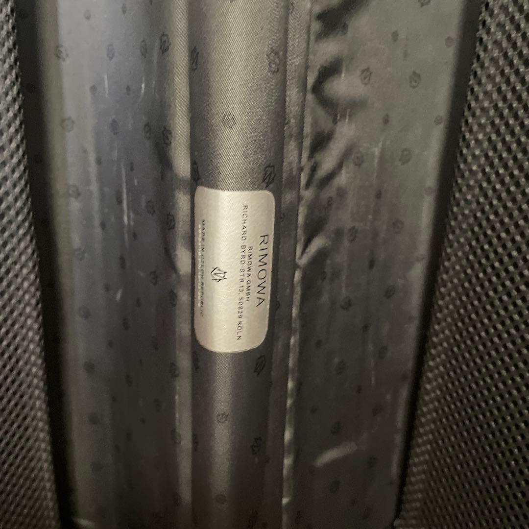 生涯保証 RIMOWA HYBRID キャビン 37L マットブラック