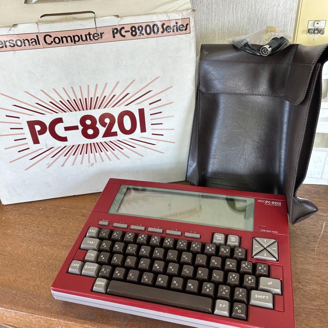 【貴重✨️】NEC PC-8201｜1983年製｜日本初期モバイル機の名機
