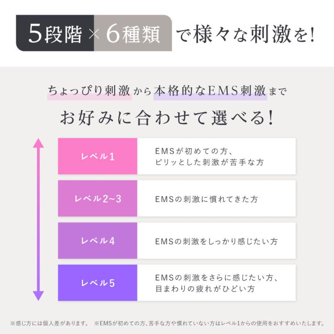 RELAGE リラージュ　目元マッサージャー EMS機能付き