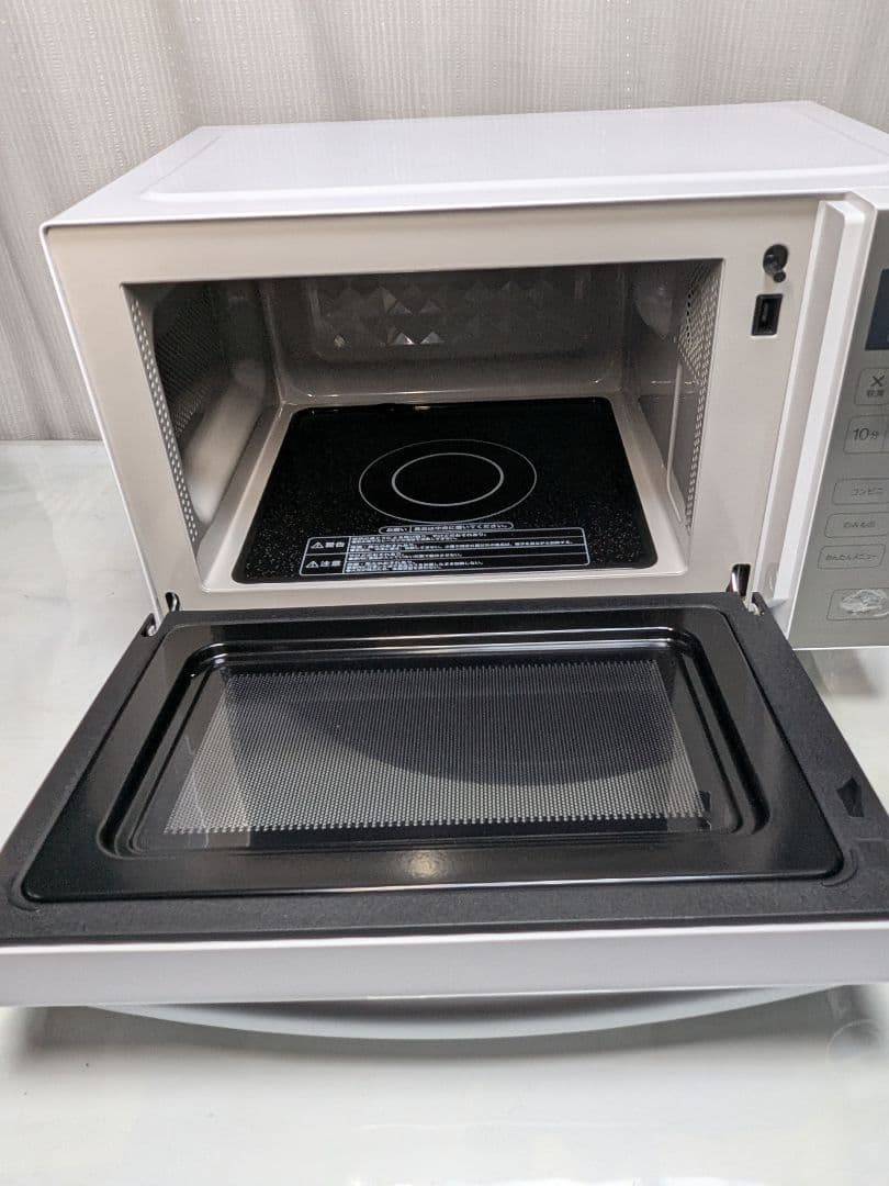 動作品 電子レンジ haier jm-fh18h 2021年製 中古品