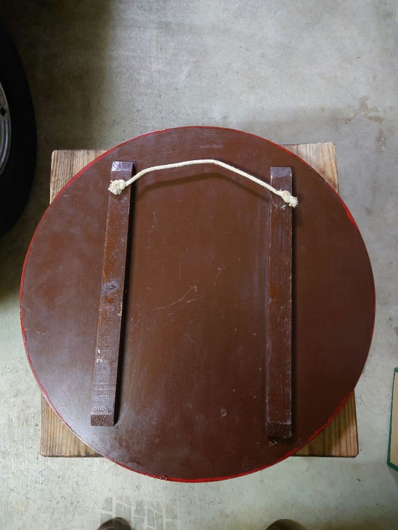 【希少】コカ・コーラ 木製 丸型 看板 40cm ヴィンテージ風 インテリアに◎