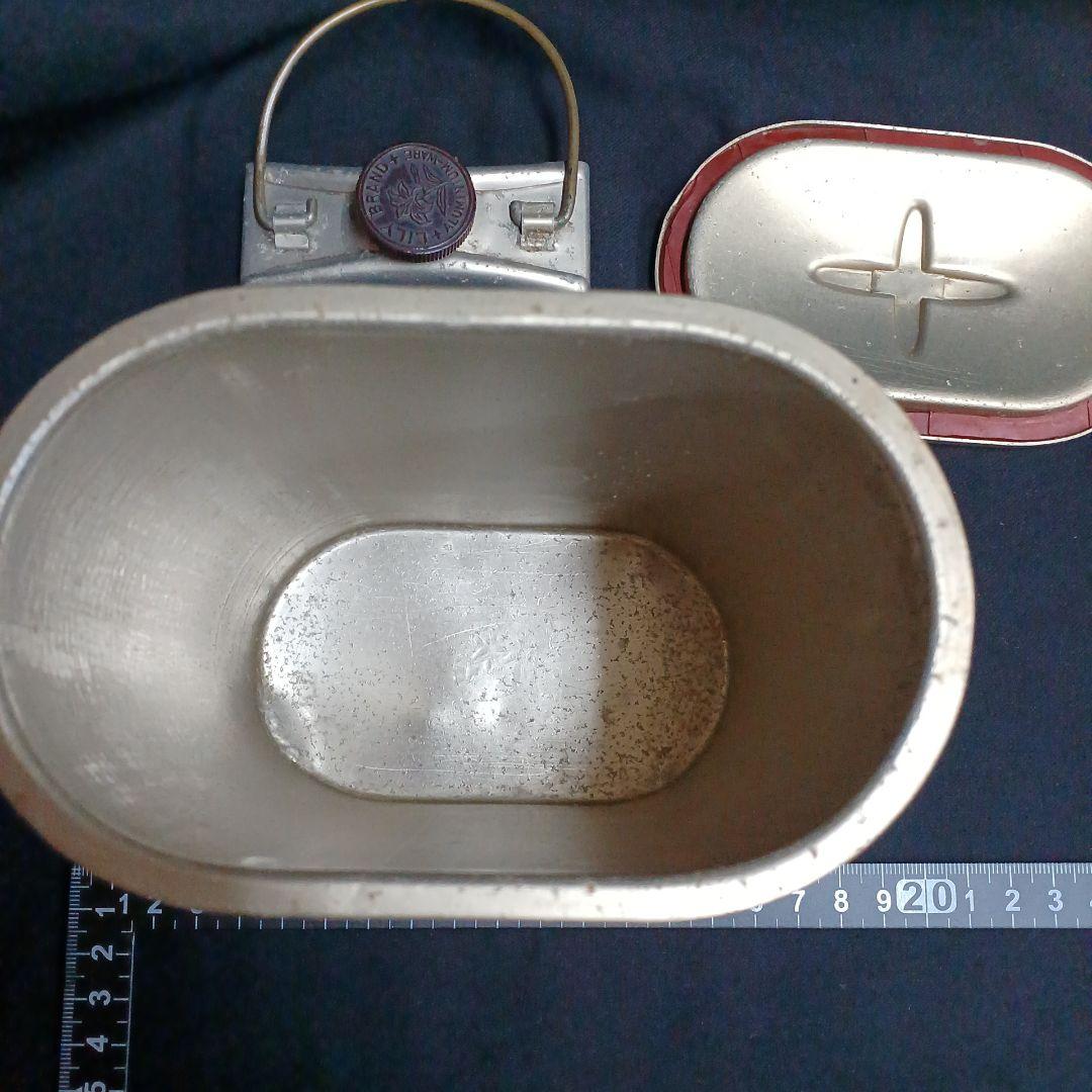 お弁当箱　アルミニウム　昭和レトロ