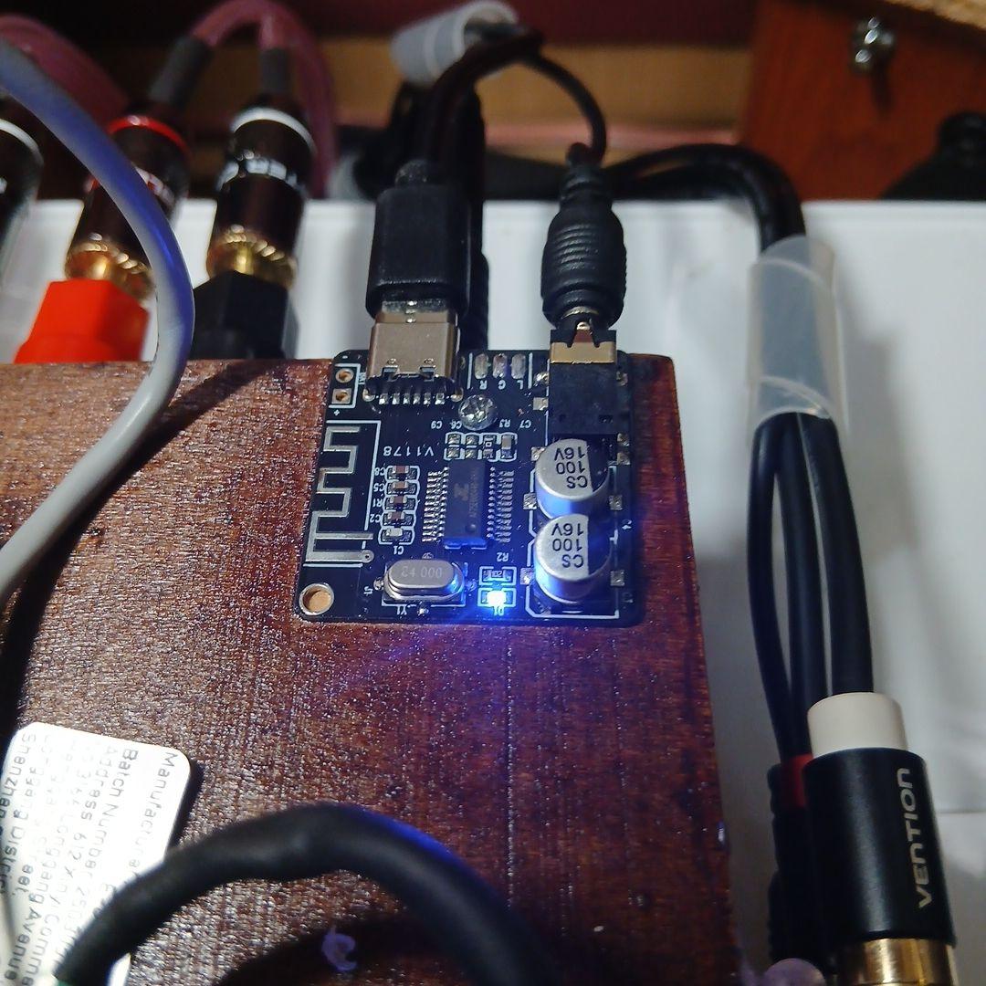 【最高級光デジタル対応自作アンプDENONスピーカーMonster配線フルセット