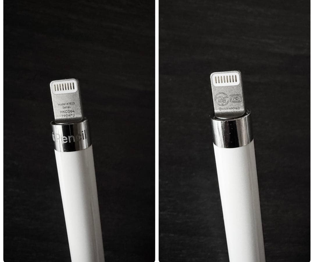 美品　未使用ペン先付属　正常動作確認済み　Apple Pencil 第1世代　V