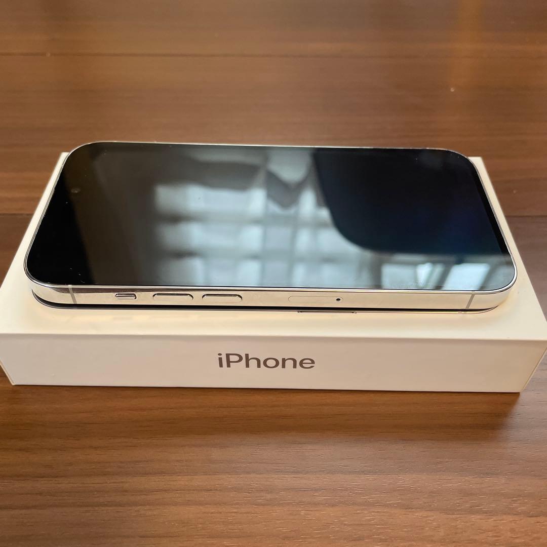 傷ほぼ無し　Apple iPhone 14 Pro シルバー 本体