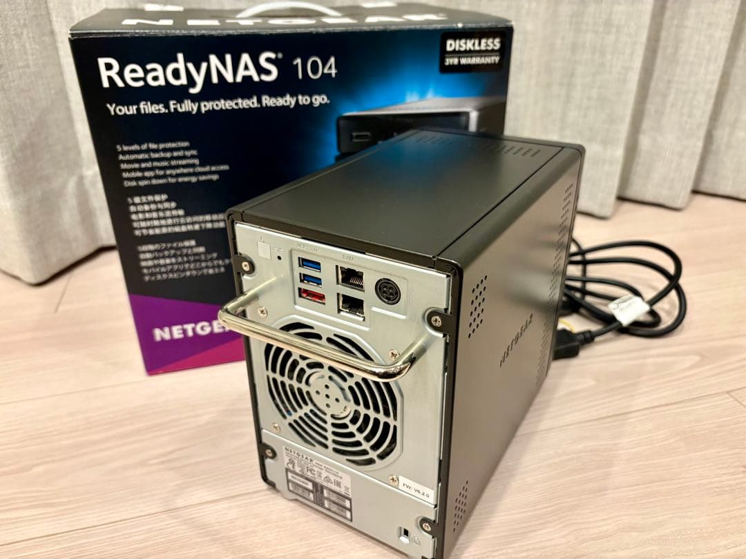 NETGEAR ReadyNAS 104 NAS 本体のみ
