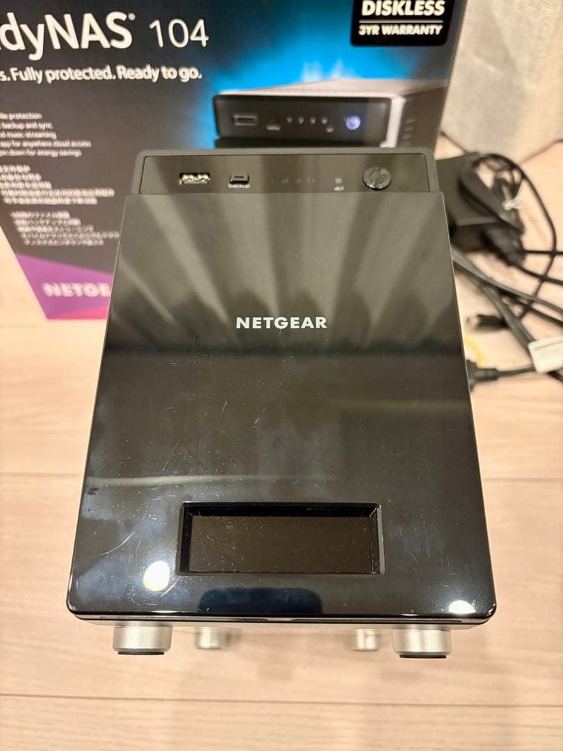 NETGEAR ReadyNAS 104 NAS 本体のみ