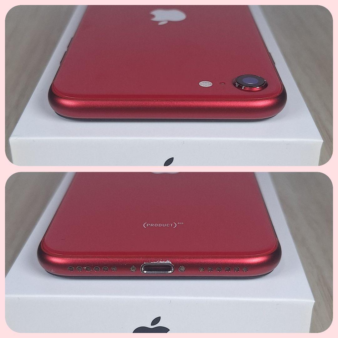 iPhone SE2 128GB レッド SIMフリー バッテリー新品100%