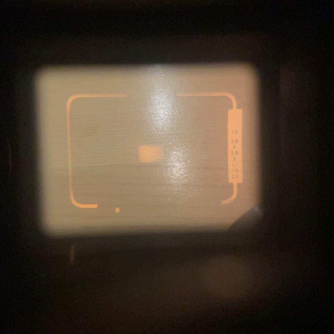 FUJICA V2フィルムカメラ レザーケース付き
