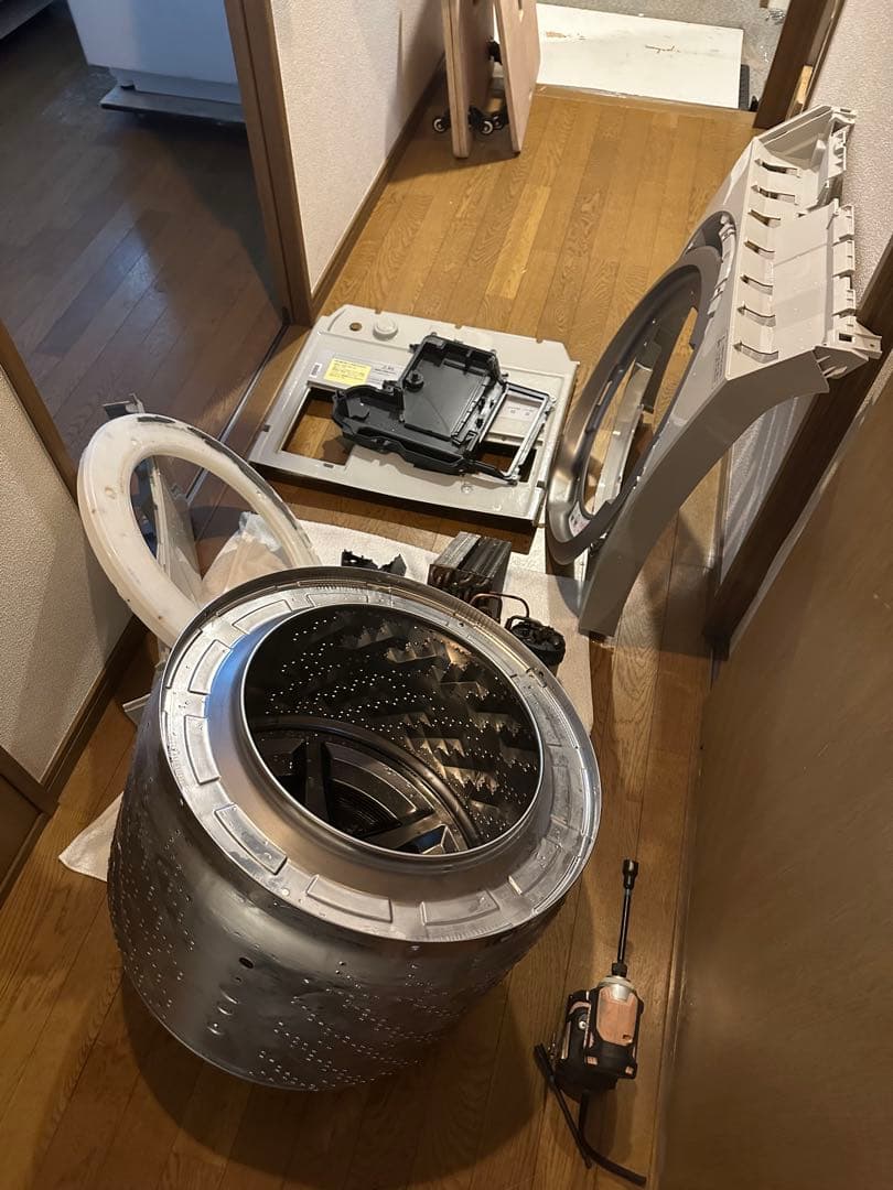 パナソニック　ドラム式乾燥機　ヒートポンプ　NA-VX900BL 2022年購入