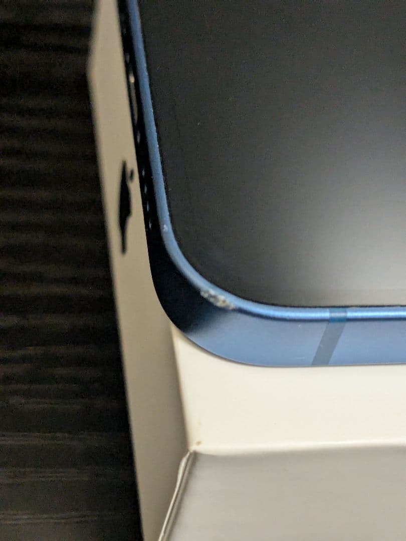 中古　iPhone13mini 128GB ブルー　SIMロック解除済み
