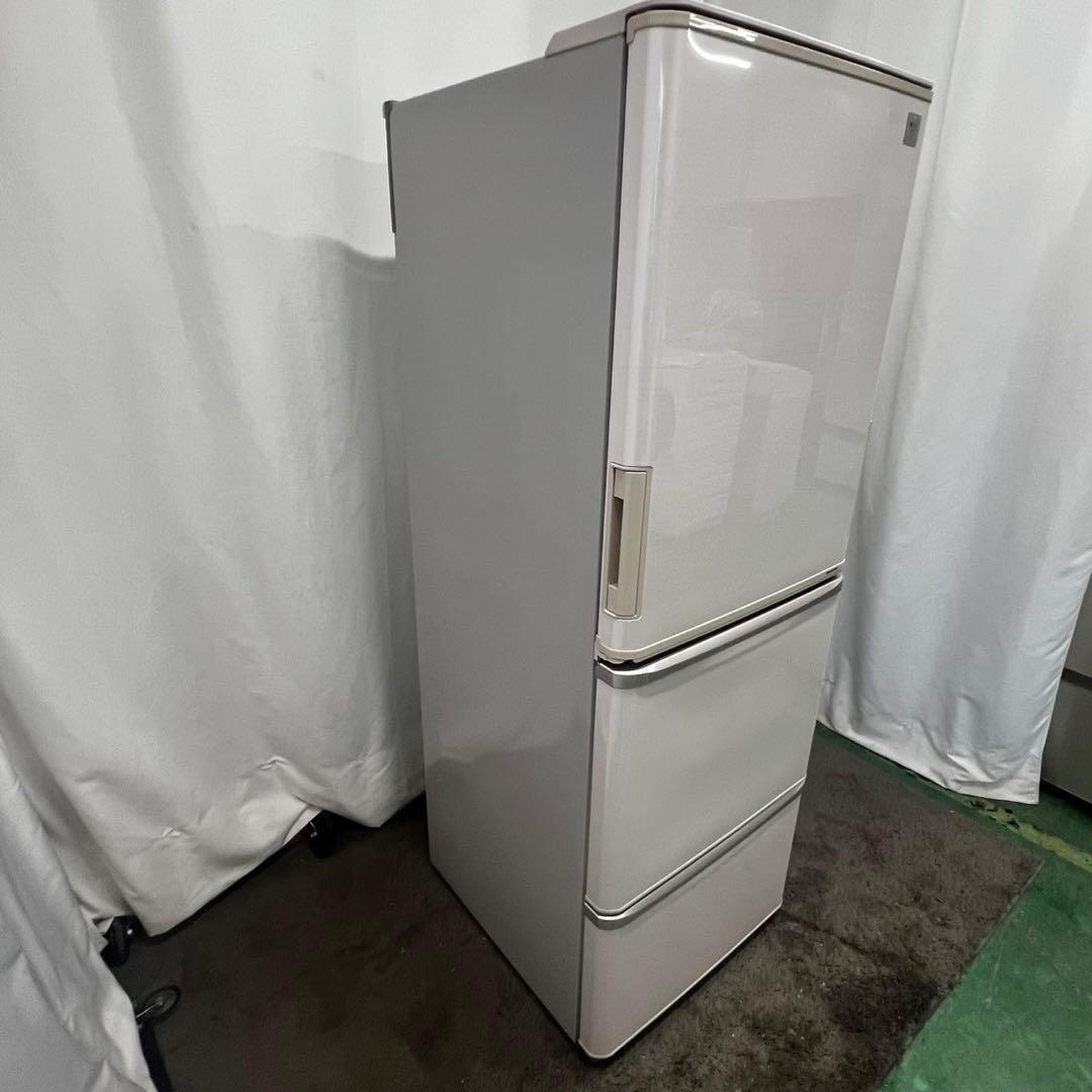 C89❤️　冷蔵庫　SHARP　350ℓ　大型　両開き　安い　中古　設置無料