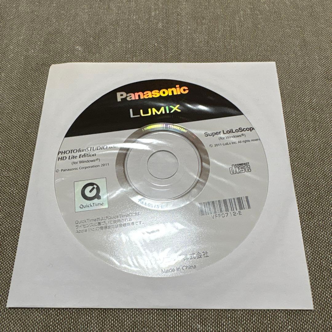 【美品】Panasonic LUMIX FX77 ピンク　取説、CD、充電器等付