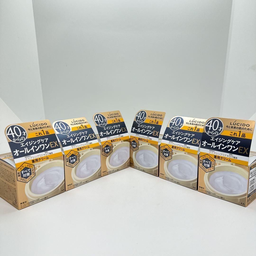 【新品未開封】LUCIDO 薬用パーフェクトスキンクリーム　90g×6個