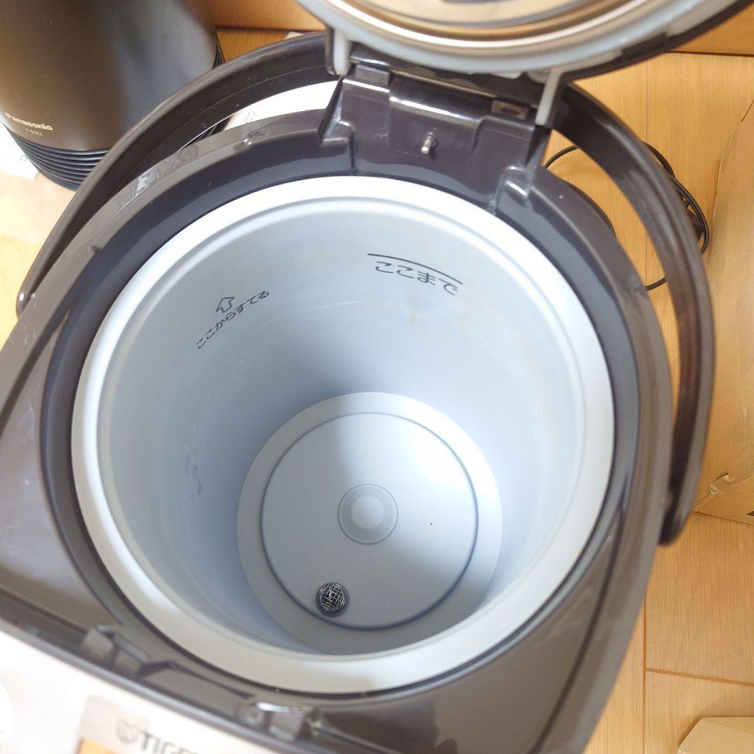 TIGER タイガー蒸気レスVE電気まほうびん 3.0L 2021年製 ブラウン