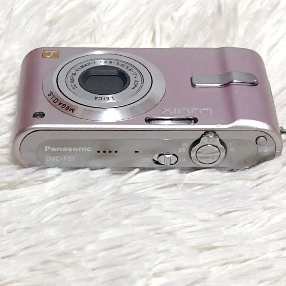 【極美品】 Panasonic DMC-FS1 デジタルカメラ ピンク