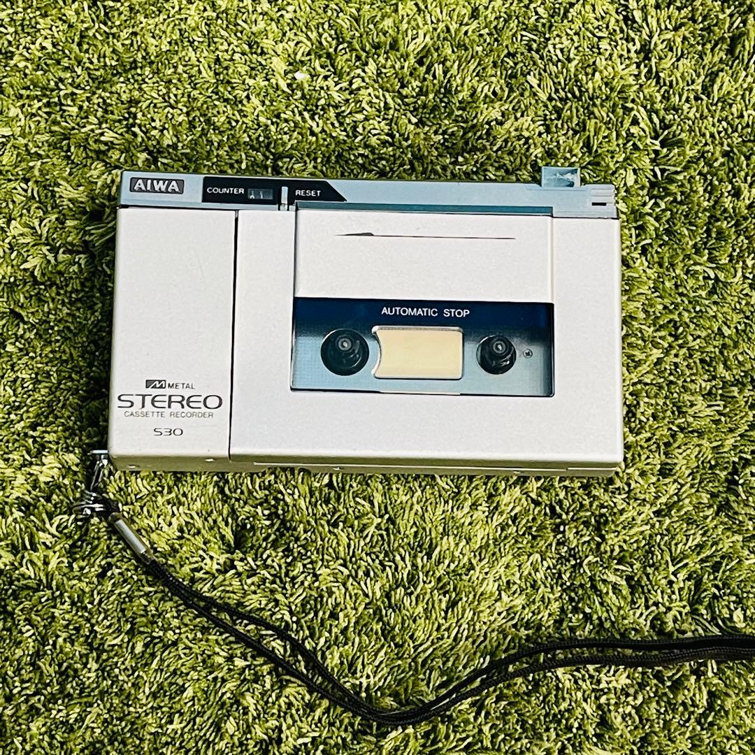 AIWA S30 カセットレコーダー　TP-S30 動作品