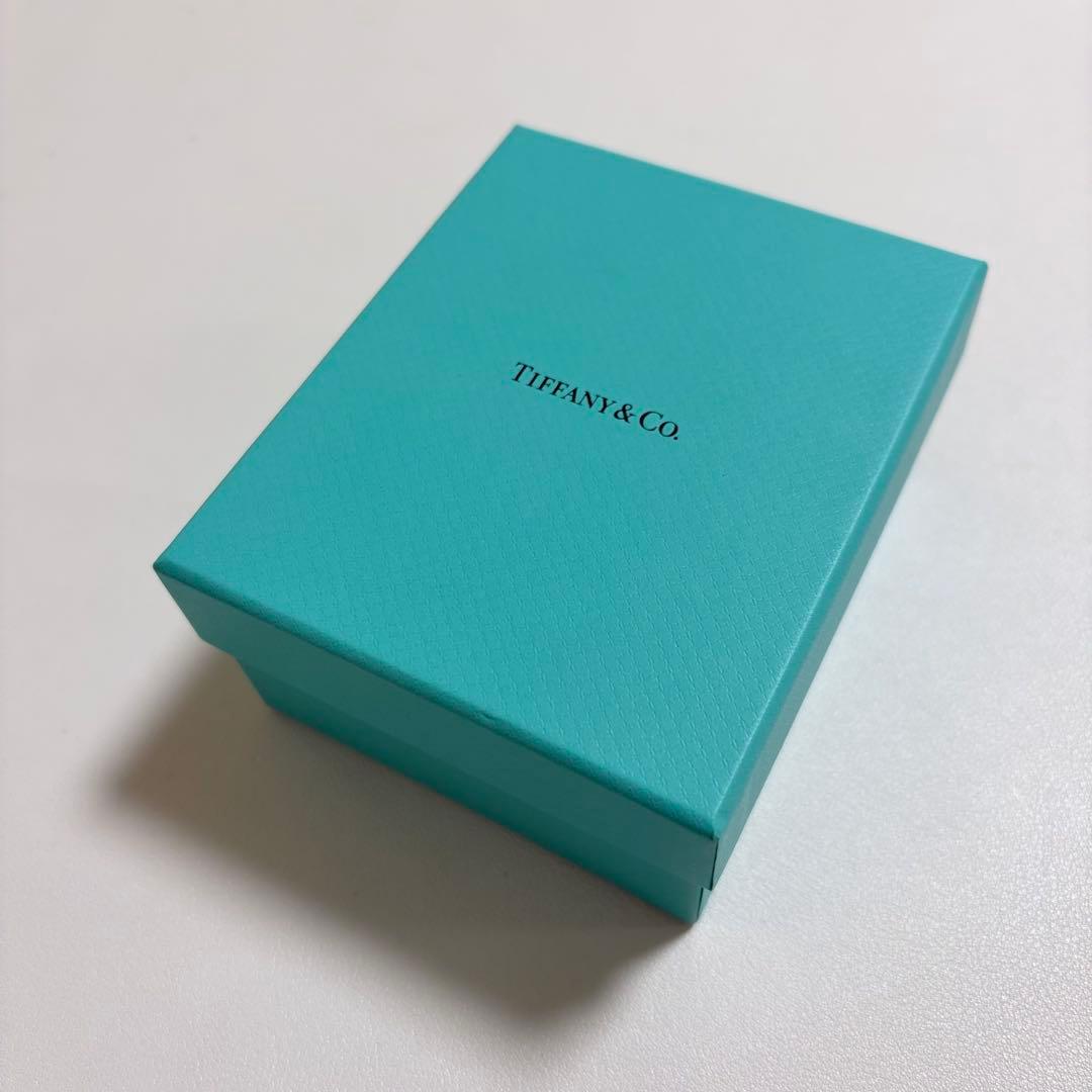 美品　ティファニー　ネックレスケース　空箱　リボン付き　現行品