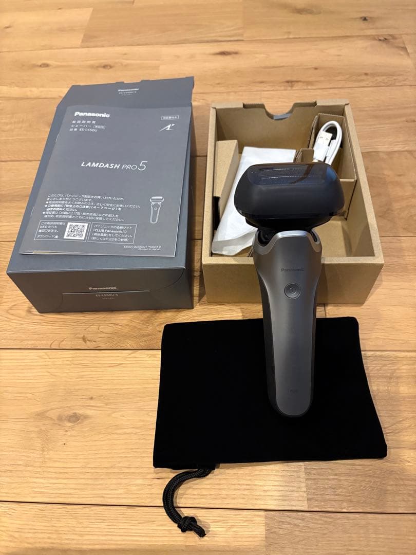 ラムダッシュ PRO シェーバー 5枚刃 es-l550u-s