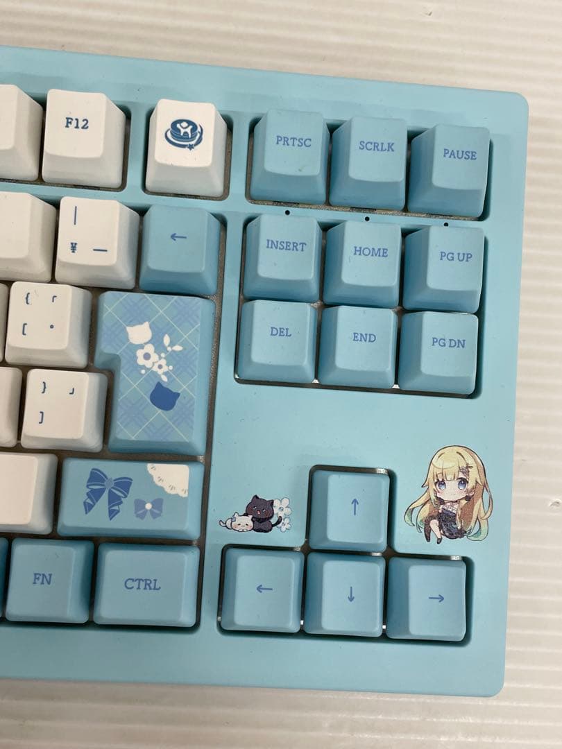 knlife93-0221 ぶいすぽっ！GEAR ゲーミングキーボード　藍沢エマ