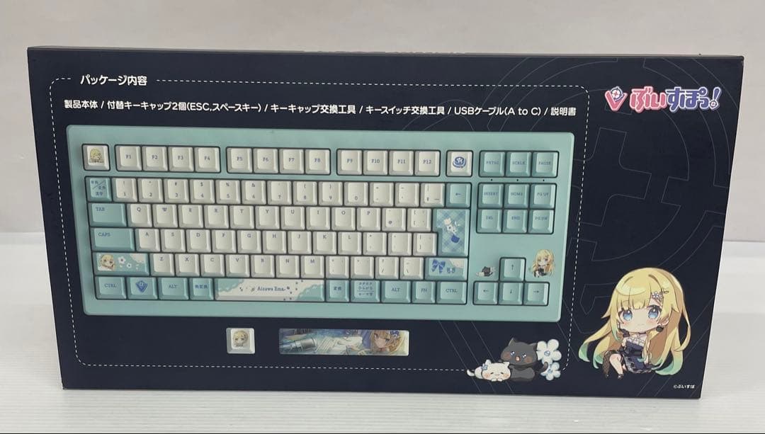 knlife93-0221 ぶいすぽっ！GEAR ゲーミングキーボード　藍沢エマ