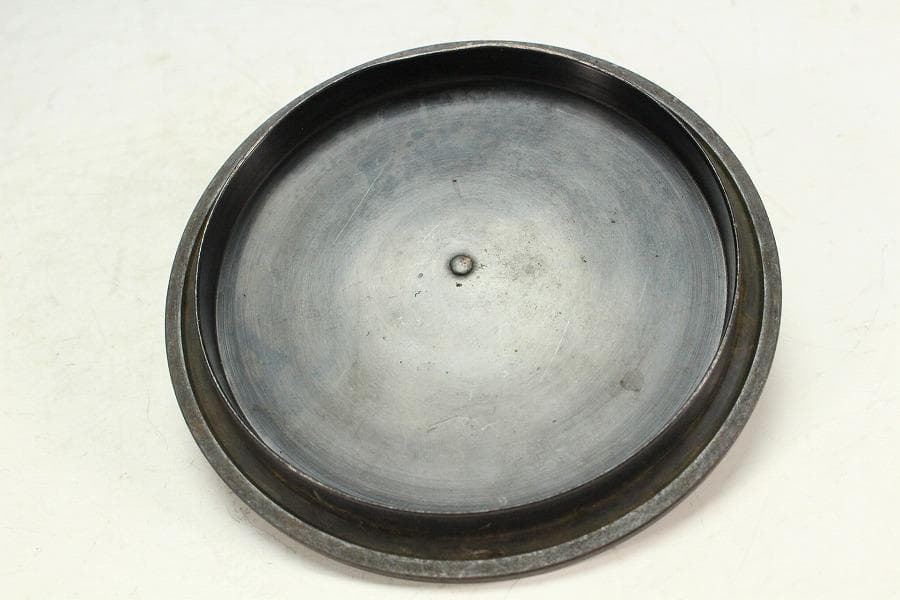 茶道具 角谷莎村 釜 共箱 本物保証(K-YC597)