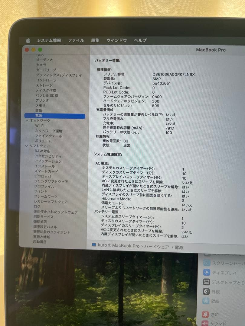 サクラちゃん　美品　MacBookPro 2019 16inch/16GB