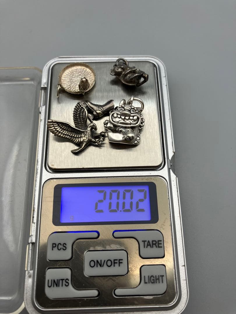 ペンダント　銀製　5点セット　ネックレストップ