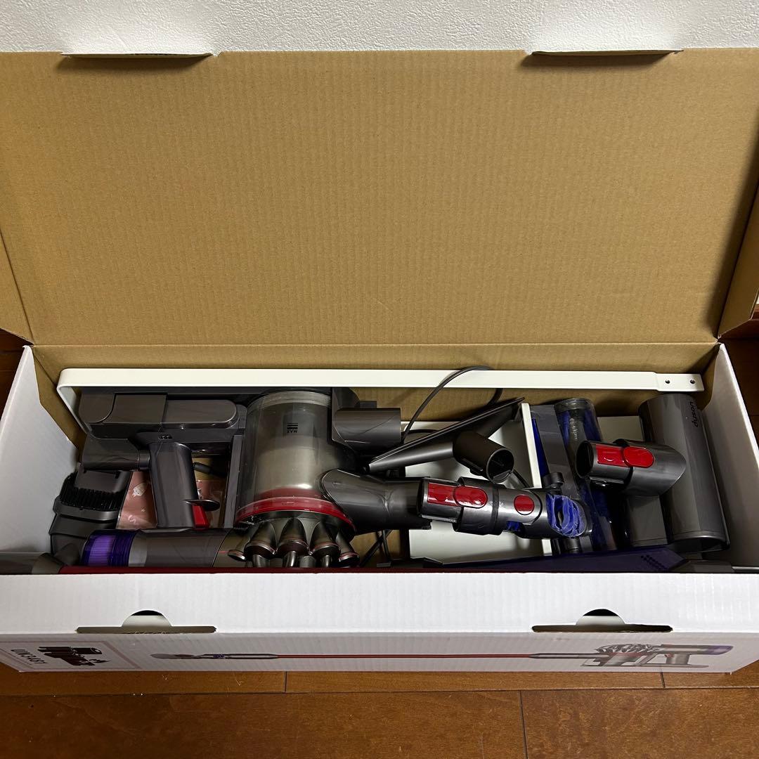 Dyson V8 Slim fluffy+ スタンド付き ダイソンSV10SLM