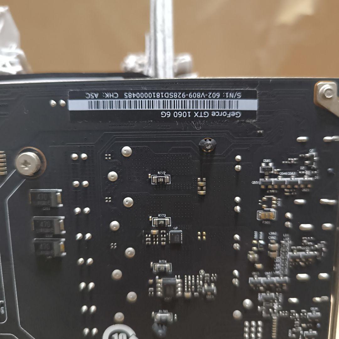 MSI GeForce GTX 1060 6GB 3種類BM完走 正常動作品