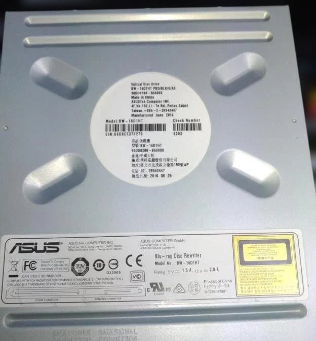 ASUS BW-16D1HT 内蔵型光学ドライブ
