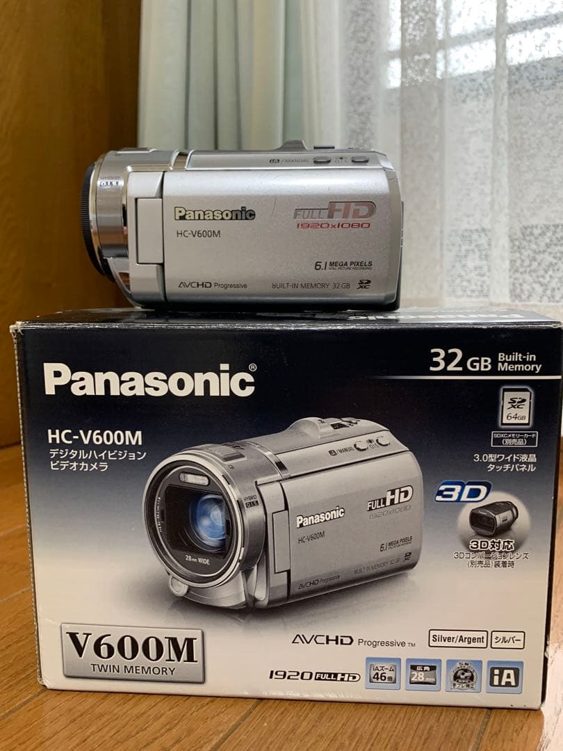 Panasonic HC-V600M ビデオカメラ 本体 ※動作確認済み