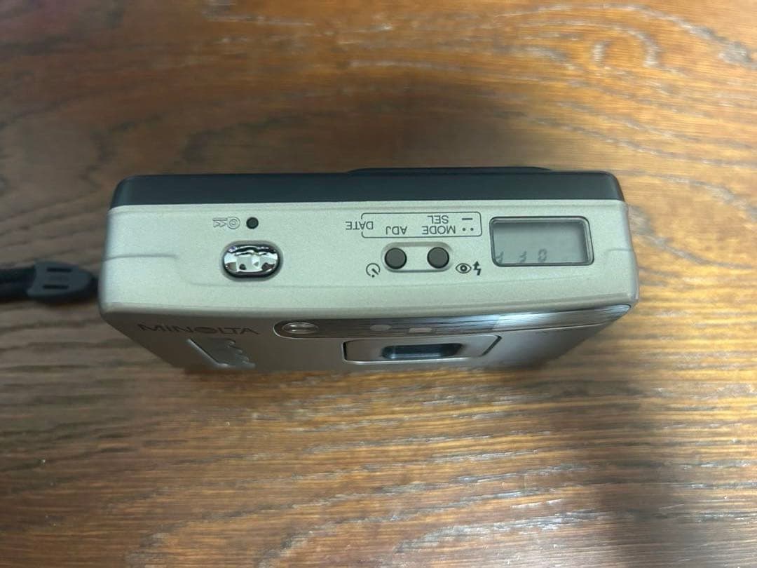 【レトロ】MINOLTA IX-DATE コンパクトフィルムカメラ
