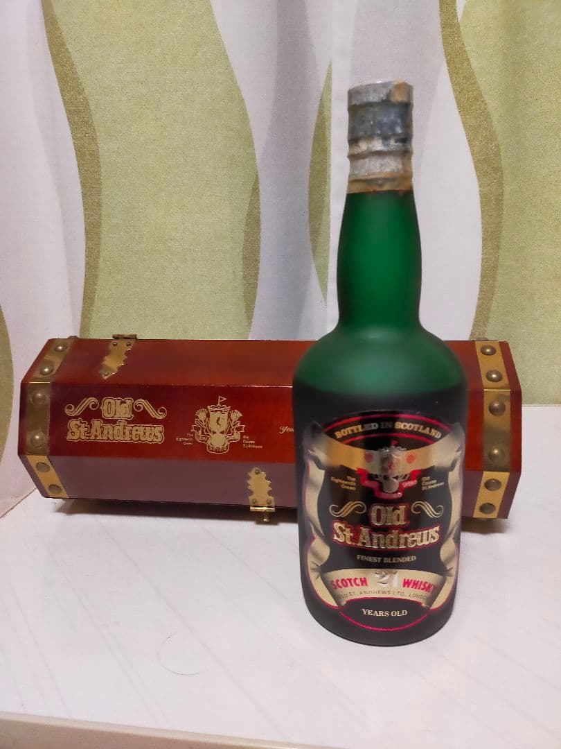 未開栓 オールドセントアンドリュース21   スコッチ木箱  750ml 43%
