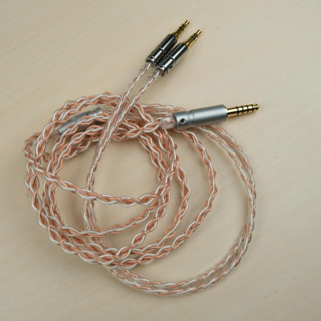 【バランスケーブル付き】FiiO JT3 シルバー 開放型 ヘッドホン