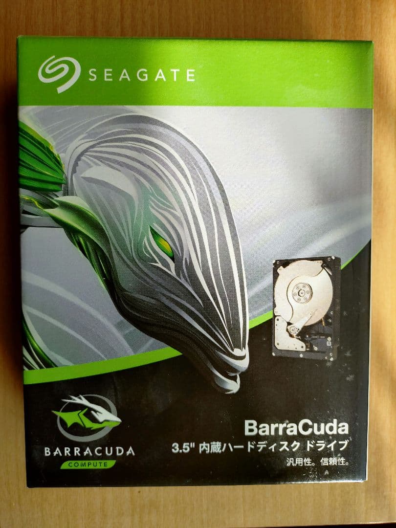 Seagate Barracuda 4TB 3.5インチ HDD