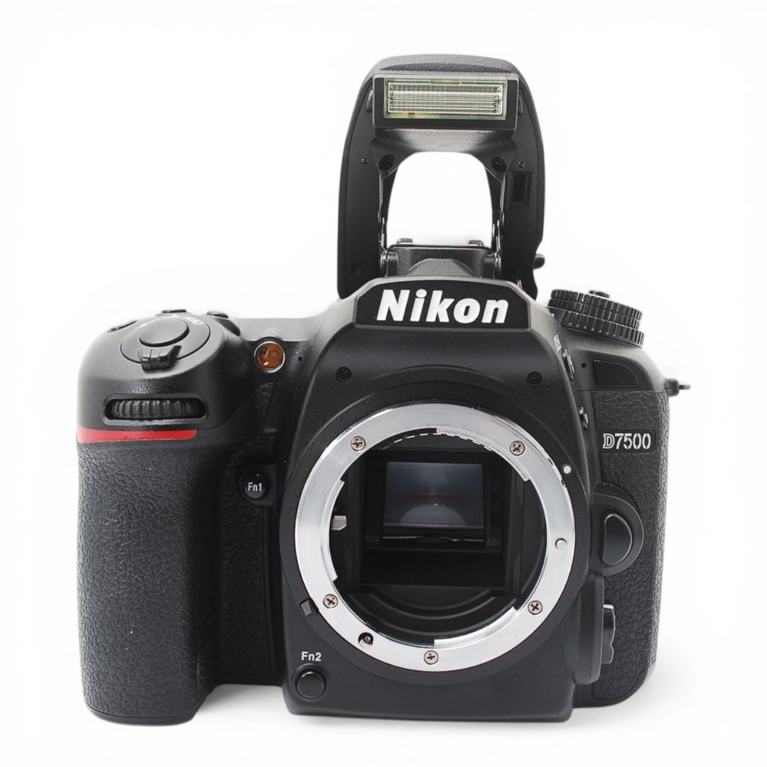 Nikon D7500 ダブルレンズ Wi-Fi スマホ転送 三脚バッグ付
