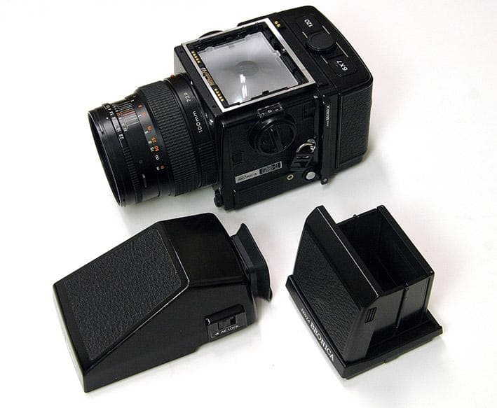 ゼンザブロニカ ZENZA BRONICA GS-1 6x7cm 美品 ケース付