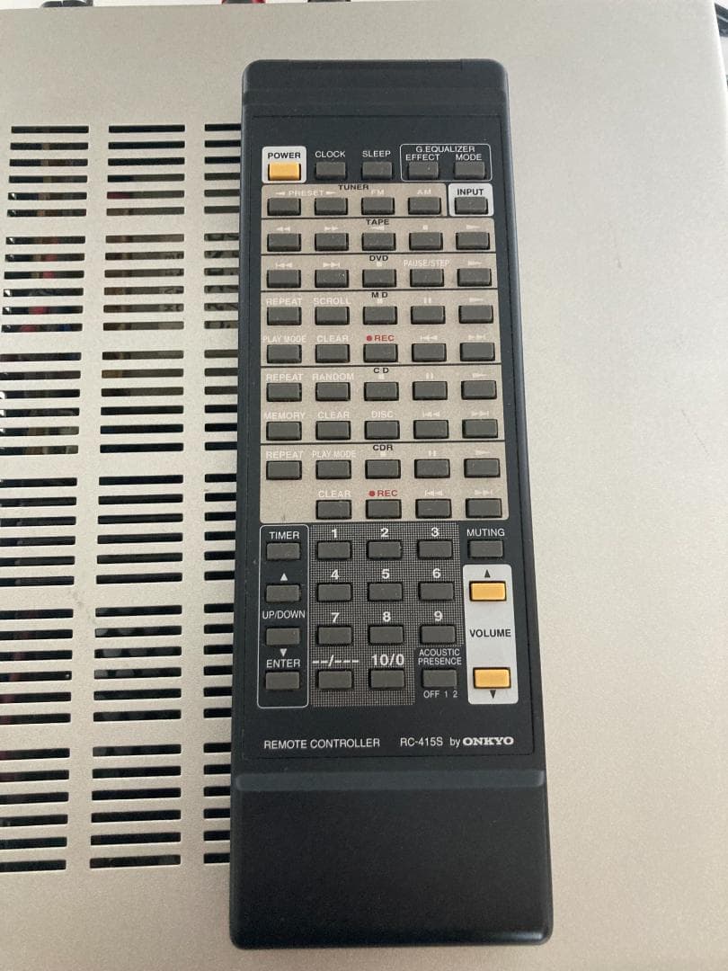 hideONKYO A-909X プリメインアンプ リモコン付き