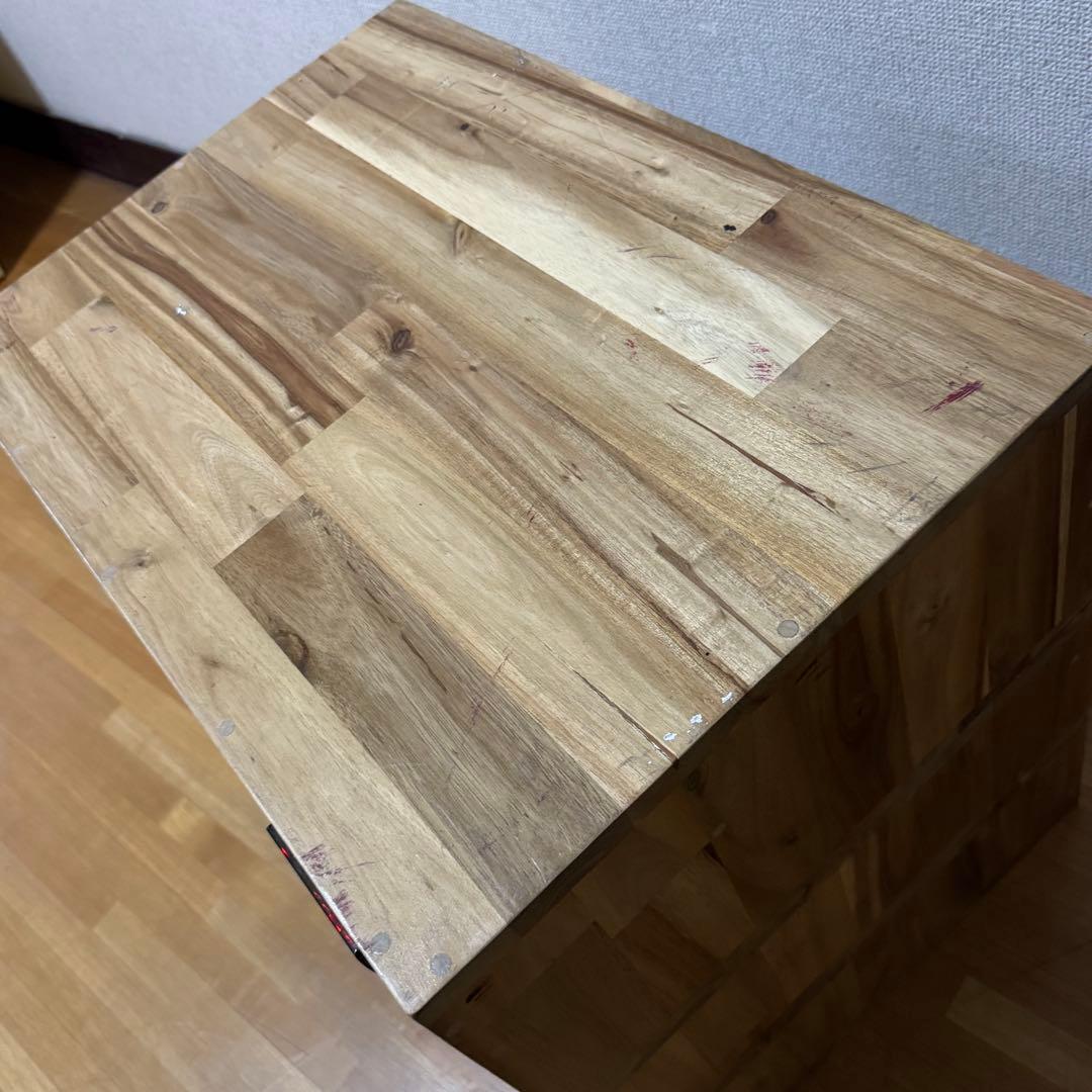 爬虫類 木製ケージ 温度計付 自作