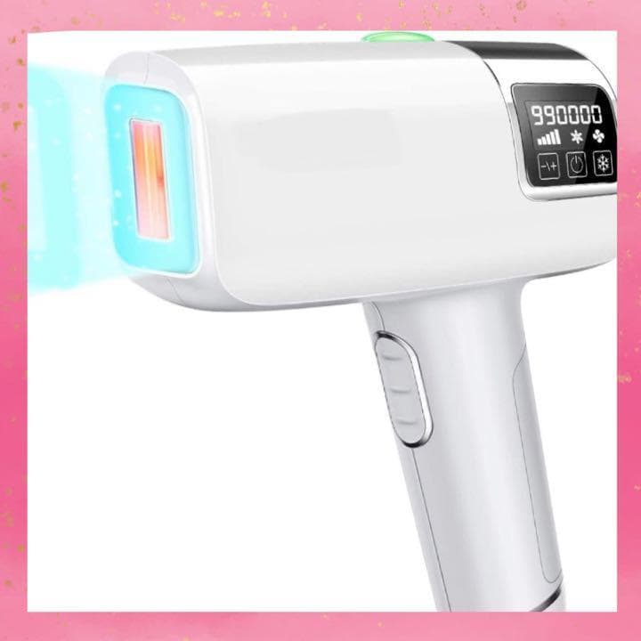 最新WPL機能搭載❣自宅で脱毛サロン級の安心安全な脱毛♪❤氷感IPL光脱毛器