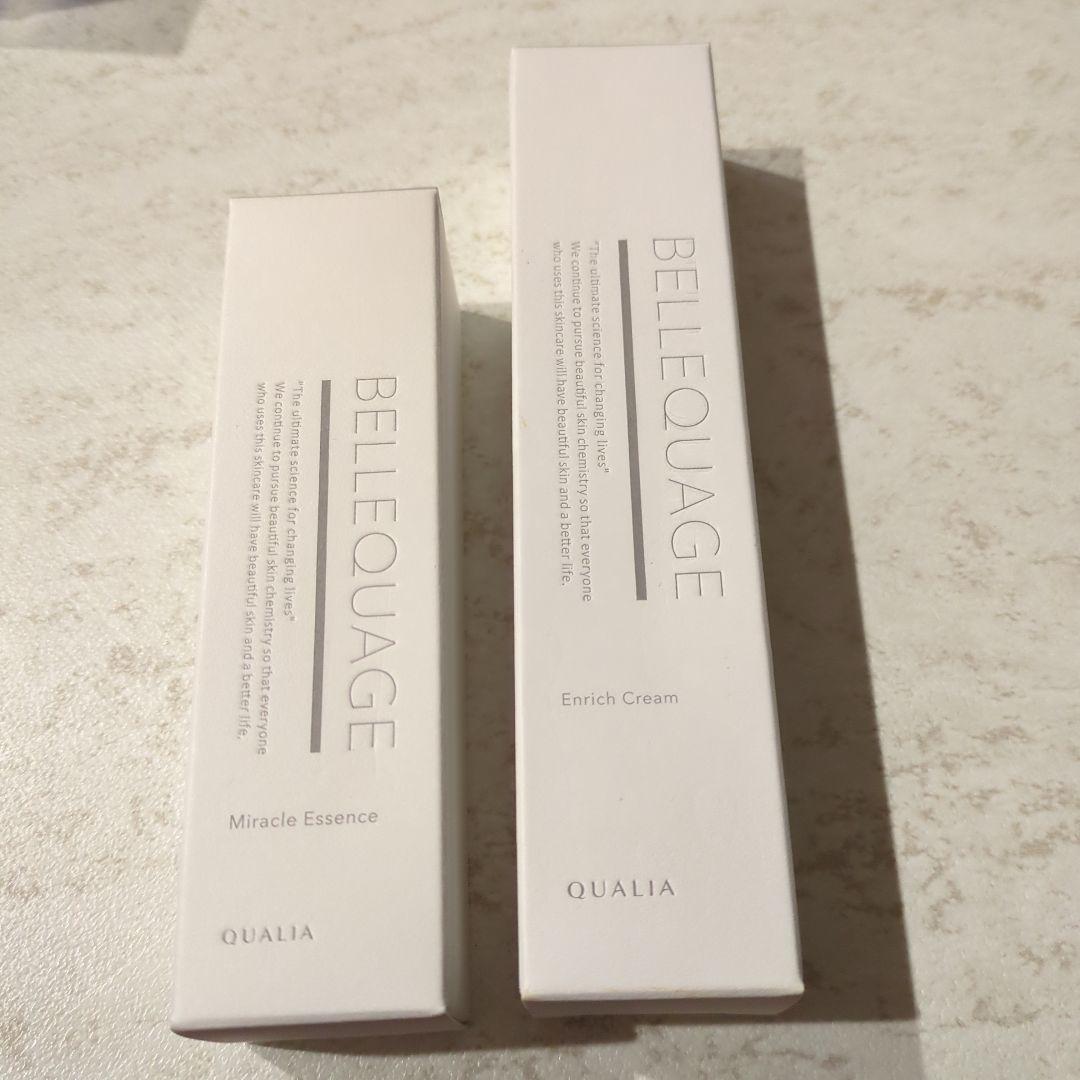 値段交渉可能　クオリア BELLEQUAGE エッセンス & エンリッチクリーム
