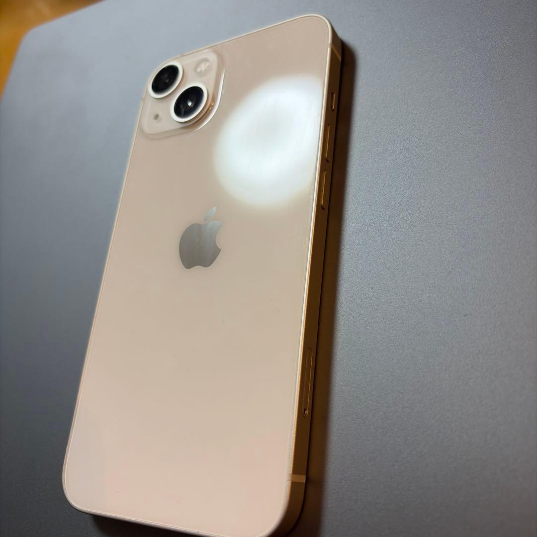 iPhone13 最大容量100% 本体　SIMフリー　スターライト　128ギガ
