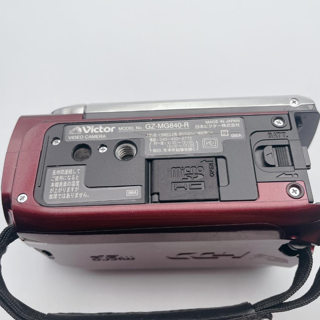 【美品】Victor Everio HDDビデオカメラ 60GB GZ-MG84