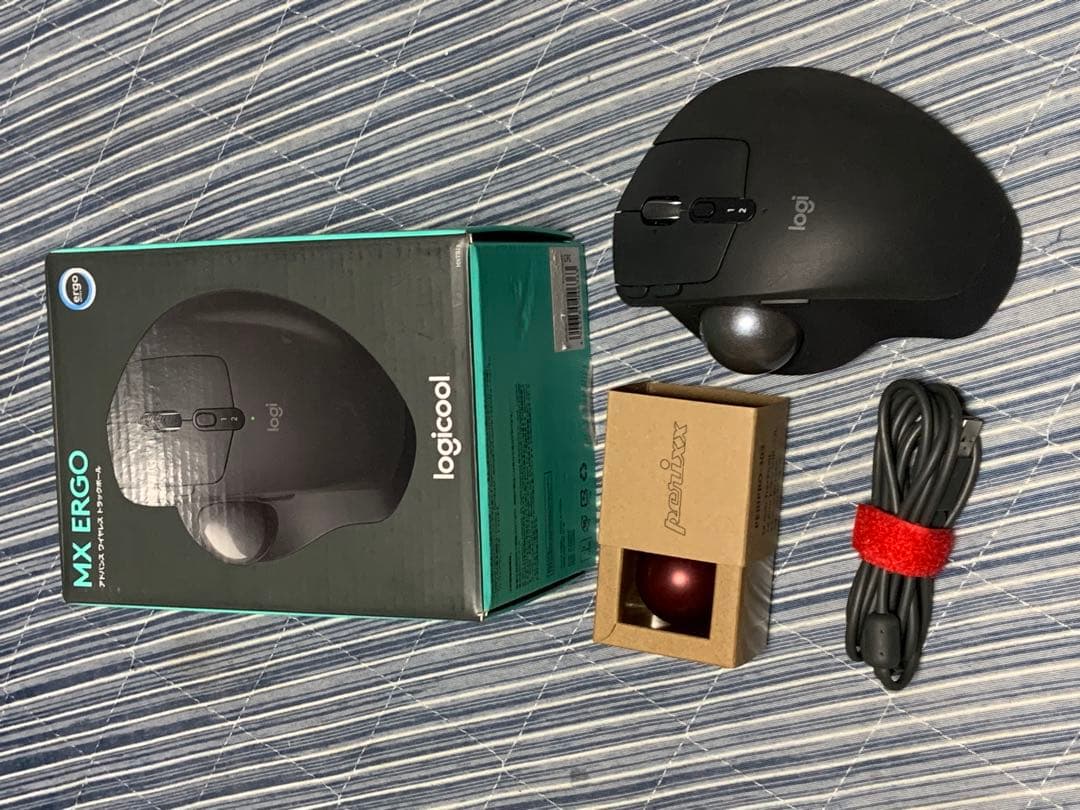 Logicool MX ERGO トラックボールマウス 本体