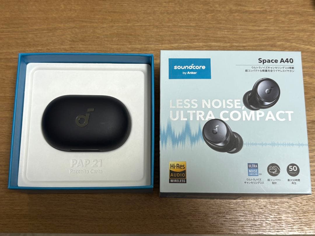 soundcore Space A40 イヤフォン（Anker）