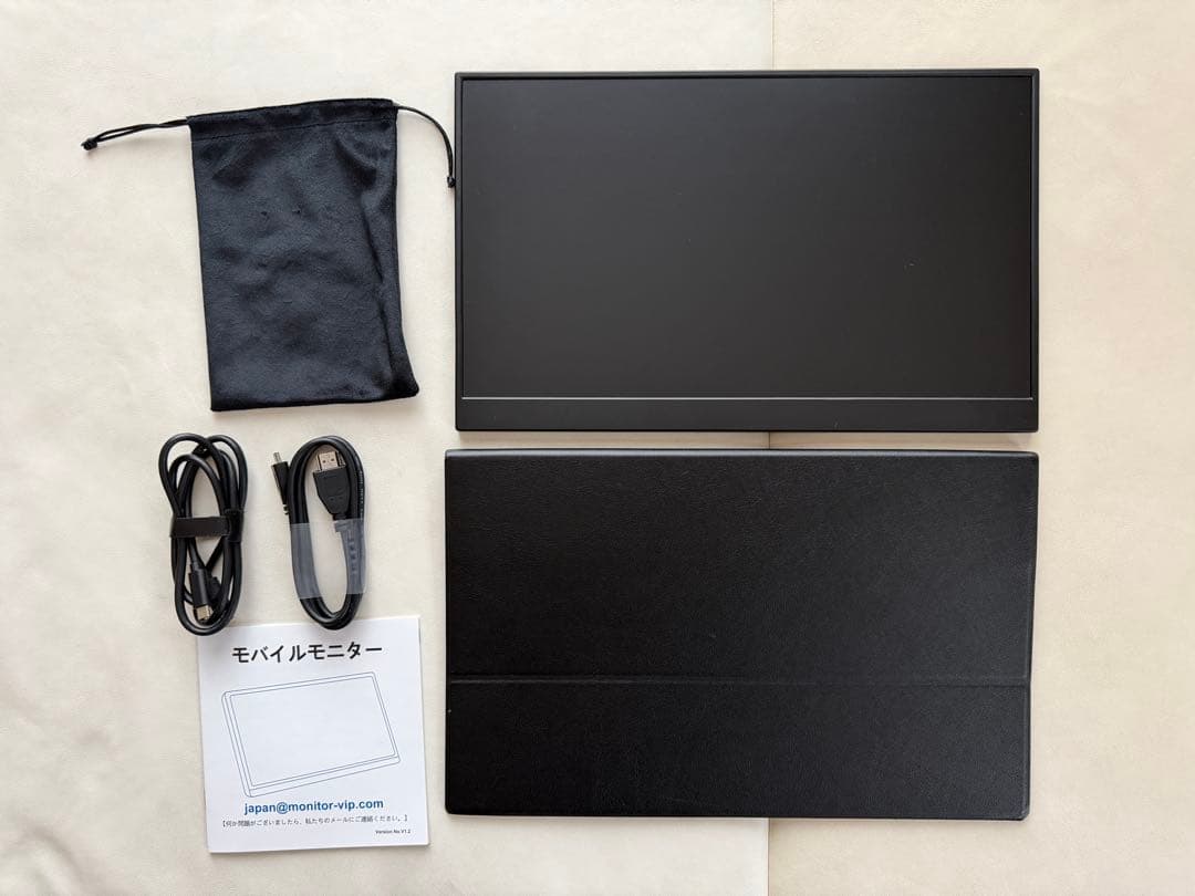 KEEPTIME モバイルモニター 15.6インチ 【動作確認済・備品完備】